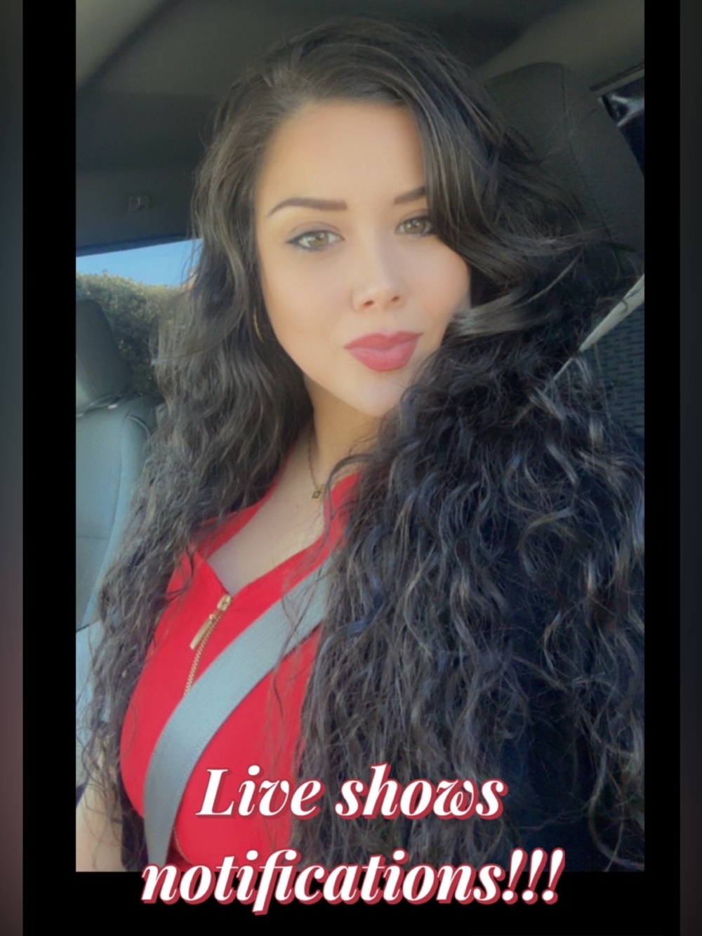 Live Show Notification! 📣